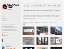 Tablet Screenshot of dragonsink.com.au